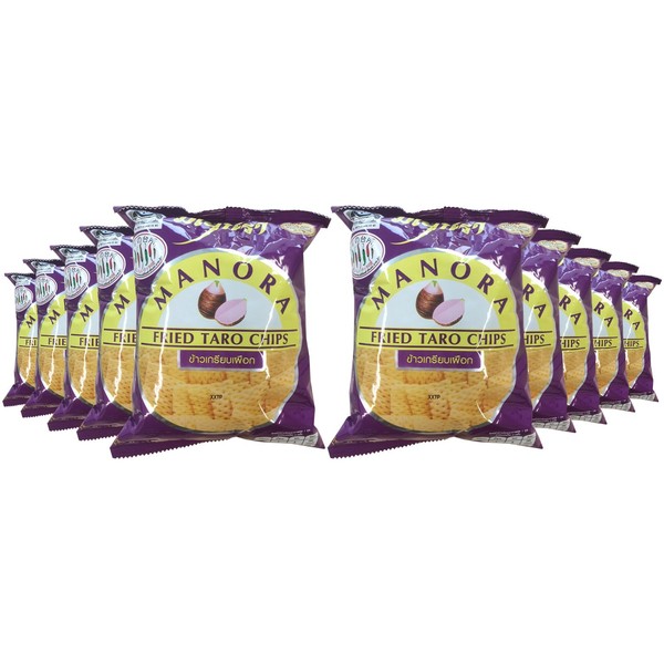 Allied Corporation Manola Taro Chips, 1.1 oz (32 g) x