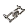 MarineNow Jaw - Jaw Swivel Anchor Connector 316 Stainless Steel