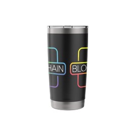 Blockchain Technology Cryptocurrency Day Trader Crypto Stainless Steel Insulated Tumbler