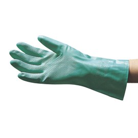 SAS Safety 6533 Unsupported Nitrile Gloves - Flock Lined - Lrg