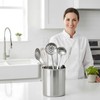 ZORGONS Stainless Steel Utensil Holder for Counter Top - 4.5''