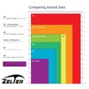 Zelten 3 Pack A7 135 Sheets/270 Pages Blank Loose Leaf