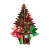Foil Ceiling Decorations Green/Red Christmas 2 Tone - Set 2