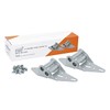 HardwareXsupply Garage Door Hinge Heavy Duty 14 Gauge Wide Body