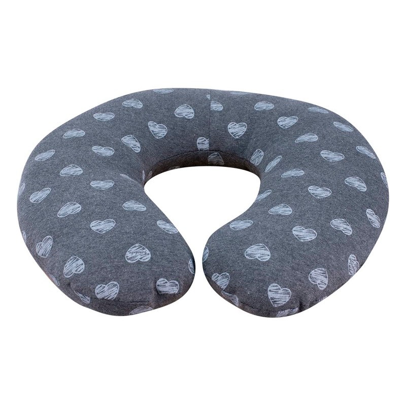 JANABEBE Kids Travel Pillow (Blue Heart)