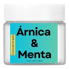Pomada Natural De Árnica Para Dolores Musculares 100 Ml 2 Pz Árnica Y Menta