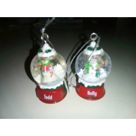 Christmas Ornament Snow Globe