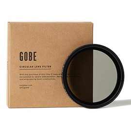GOBE NDX 49mm Variable Neutral Density ND2-400 ND Filter (1Peak)