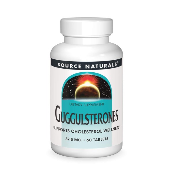 Source Naturals Guggulsterones 37.5mg - 60 Tablets