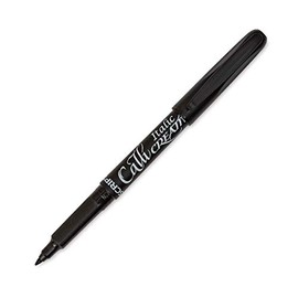Manuscript Pen Manuscript Callicreative Fine Tip Marker Black, Acrylic, Multicolour, 1.32x14.22x1.65 cm