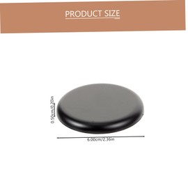 KOMBIUDA 2pcs Decorative Drywall Hole Covers Round Plastic Cover for Wall Easy to Install No Drill Design Removable Wall Plate for Plasterboard Tile