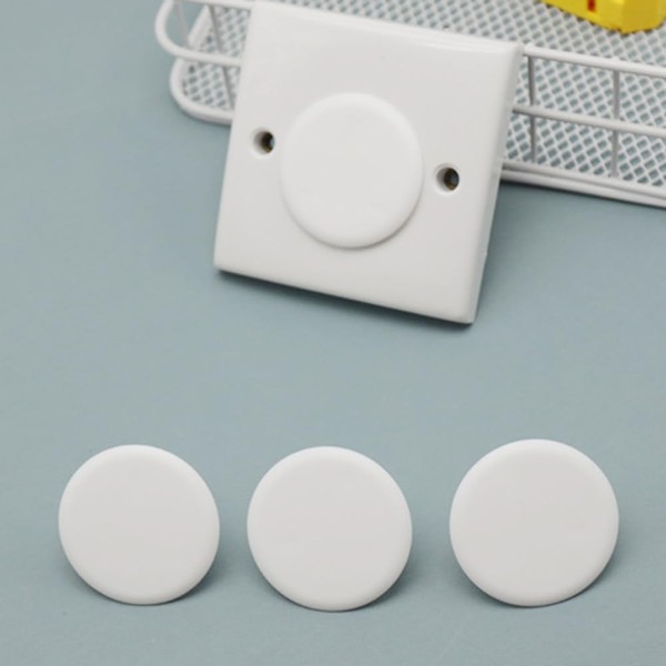 Divono 25Pack UK Plug Socket Covers White Baby Home Safety Outlet Covers Child Proof Plug Socket Protectors Guards Caps to Prevent Electric Shock(size:25Pack)