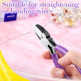 SPEEDWOX Flat Pliers for Pincers, Accessories, Flat Pliers, Handicrafts, Flat Lead Pliers, Accessories, Pliers, Non-Scratch, Flat Nose Pliers, Crafts, Jewelry Pliers, Finishing Pliers, Scratch