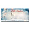 Cherry Christmas Gift Voucher 50 Vouchers per Book 99x210 Millimetres