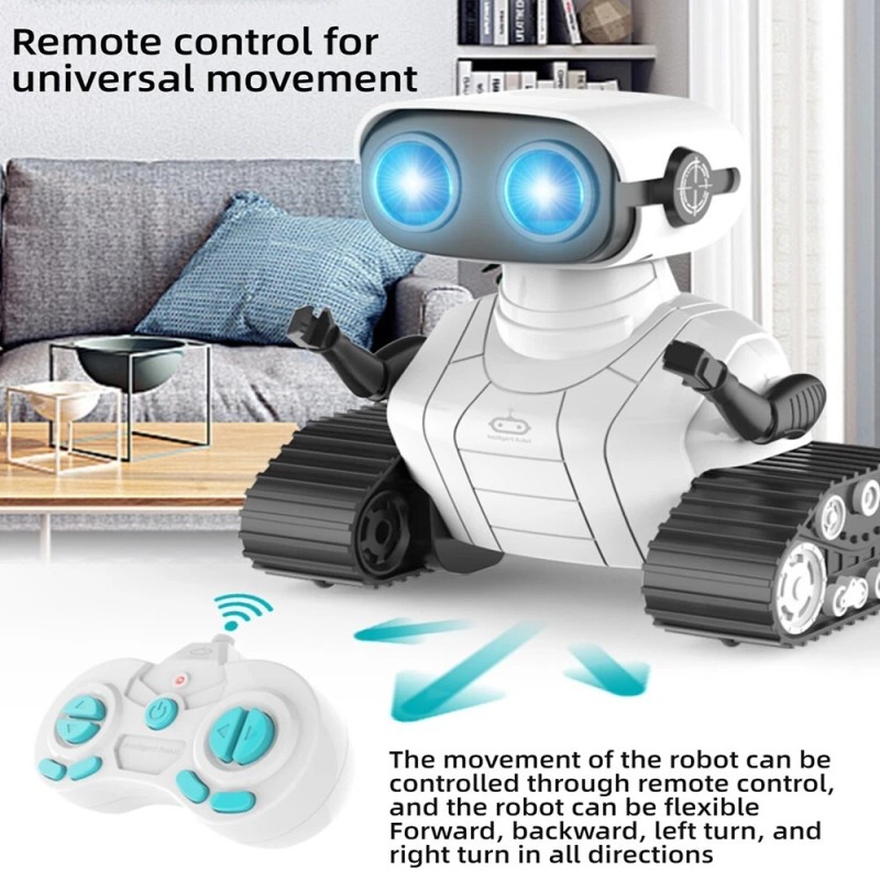 Precision-Made Durable Maneuverable Remote Control Robot Children's Electric Toy