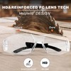 Hoqiwild Clear Safety Glasses Bulk of 80,ANSI Z87.1 Safety Googles
