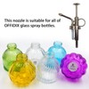 OFFIDIX Sprayers Watering Nozzles Replacement for Bottles Plastic Slivery Nozzle