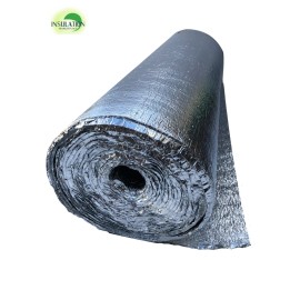 Insulation MarketPlace LLC SmartSHIELD -5MM PERFORATED Reflective Insulation Roll, Radiant Barrier Aluminum - 48" x 50'