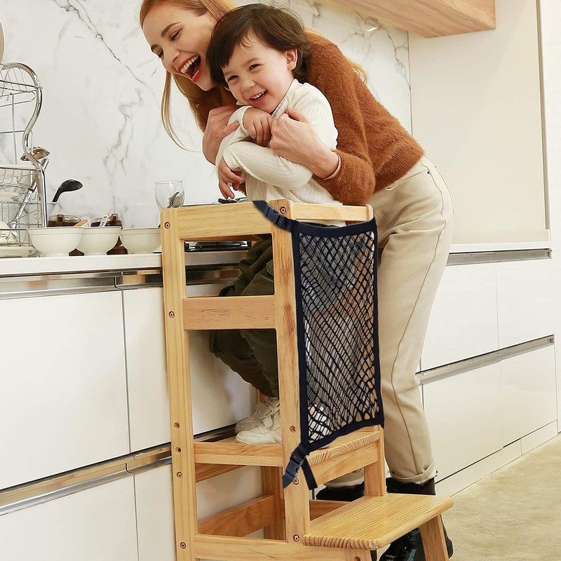 XGKHOM Toddler Tower Safety Net, Toddler Learning Tower Safety Net