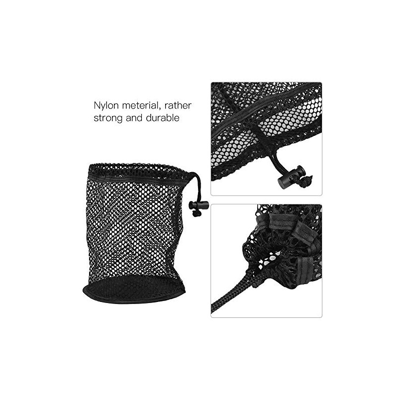 Dwawoo Golf Ball Mesh Bag, Nylon Golf Ball Drawstring Holder