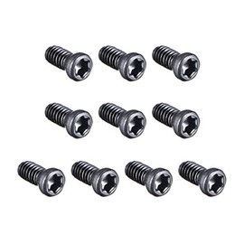 sourcing map M2.5x6mm Torx Screws for Replaces Carbide Insert CNC Lathe Tool 12.9 Grade Carbon Steel 10pcs