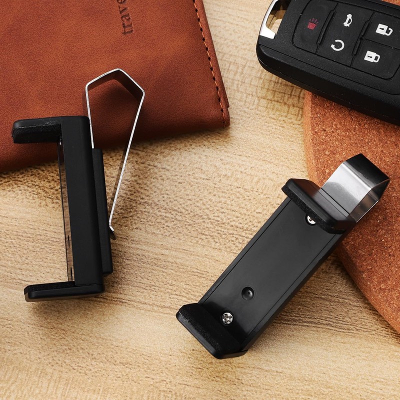2pcs Garage Door Remote Clips Universal Car Garage Remote Visor