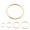 Round key ring O-ring double key ring hardware accessory connecting hook / 원형 열쇠고리링 오링 이중 키링 부자재 액세서리 연결고리