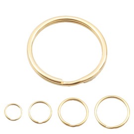 Round key ring O-ring double key ring hardware accessory connecting hook / 원형 열쇠고리링 오링 이중 키링 부자재 액세서리 연결고리