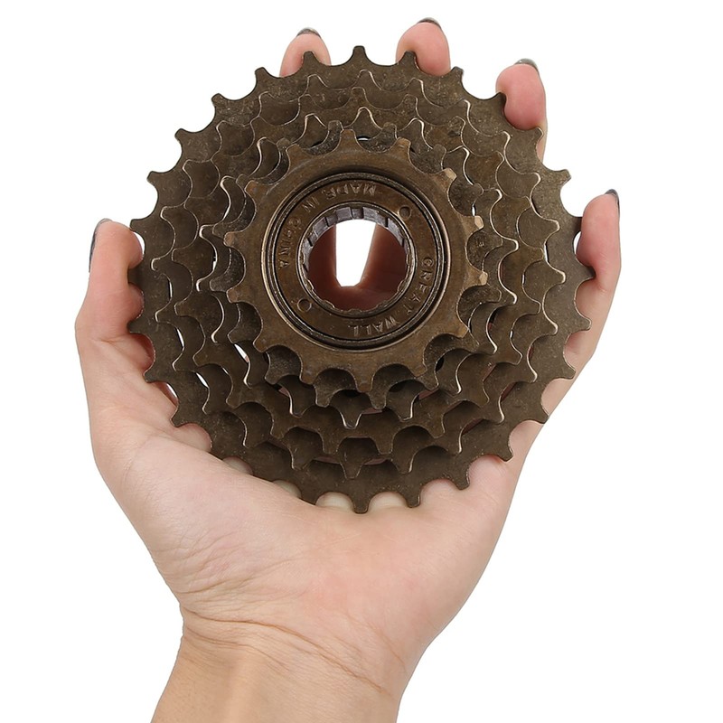 6 Speed Freewheel, 14T-28T Teeth Freewheel,Wear and Durable, for Mountain