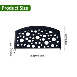 AIMALL 2PCS Shrimp Hiding Cave Shelter 4.64x2.36x1.02in Fish Tank Aquarium Decoration for Shrimp Protection Breeding Shelter Hiding Spot Aquatic Accessories