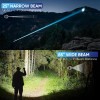 Garberiel Super Bright 900000Lumen 50W LED Powerful Flashlight Rechargeable Tactical
