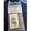 Panduit CFPL4IWY Mini-Com Faceplate 4 Module with Label/ Label Cover