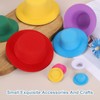 [PATIKIL] 12 Pcs 1.6 Inch Mini Formal Hat Miniature Doll