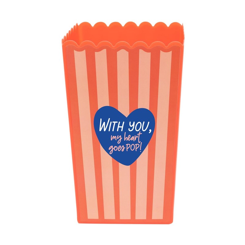 Mr. Wonderful Ceramic Popcorn Bowl Set