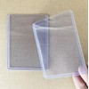 LUNA PARK 200 Clear Card Sleeves, 100 PVC Fundas Duro