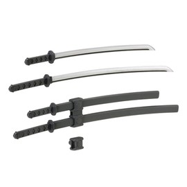M.S.G MW32X Modeling Support Goods, Weapon Unit 32, Japanese Sword, Total Length: Approx. 5.5 inches (140 mm), Non-scale, Plastic Model, Molded Color
