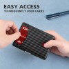 Cartera Hombre Minimalista Rfid Bloqueo Con Clip De Billetes