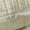 MANDIOO Pack of 2 Soft Chenille Textured Throw Pillow Covers