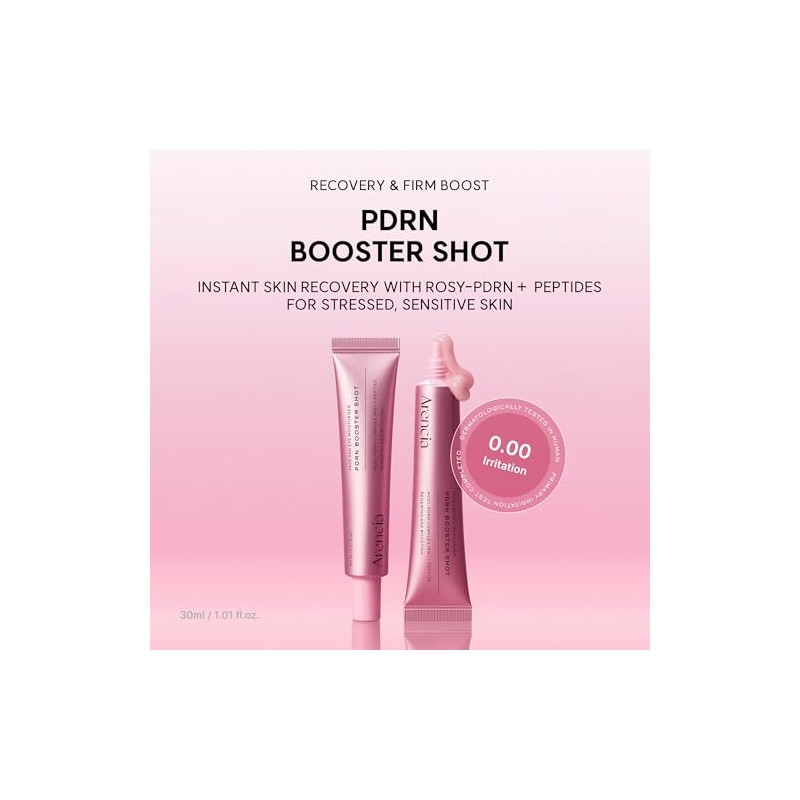 Arencia PDRN Booster Shot Serum Rosy-PDRN Peptides, 30ml1.01 fl oz