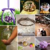 20 Pack Clear Plastic Fillable Ornament Ball 3.93''/100mm for Christmas,Holiday,