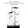 Health Fitness Tracker Smart Ring Bluetooth Connection IPX8 Waterproof Rechargeable