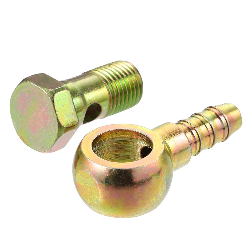 QUARKZMAN 1 Set M14 x 1.5 Banjo Bolt Hose Barb