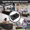 Sposuit Trunk Organizer for Car - 70L Collapsible Car Storage