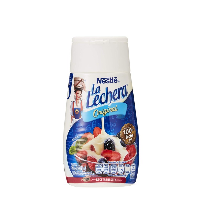 La Lechera Nestlé Original, Leche Condensada 100 de Vaca, Parcialmente