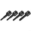 4pcs Bit Socket, 3/8 Inch Cross Screwdriver Bit for IMPACT