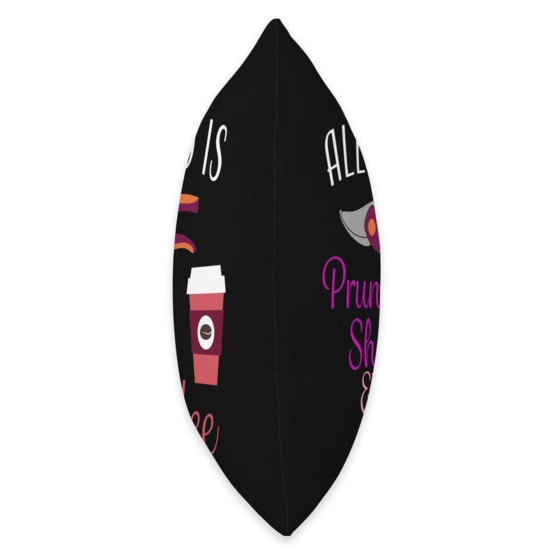 Pruning Shears and Coffee Throw Pillow