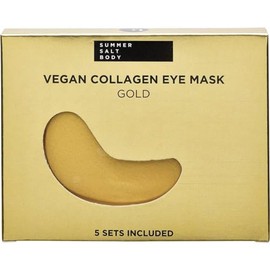 Summer Salt Body, Vegan Collagen Eye Mask Gold