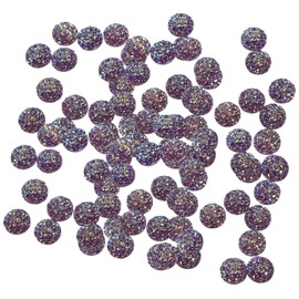 Vaguelly 100pcs Flatback Crystal Rhinestones Embellishments for DIY Crafts Resin Gems for Nail Art Phone Accessories and Creative Projects