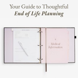 End-of-Life Planner: Gracious Goodbye – Elegant Life Organizer for Final Wishes, Estate Planning, and Important Family Emergency Documents