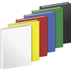 Baier & Schneider Brunnen 106542195 Ring Binder (A5, Cardboard Cover, 20 mm Filling Height, 2 Rings) 1 Piece